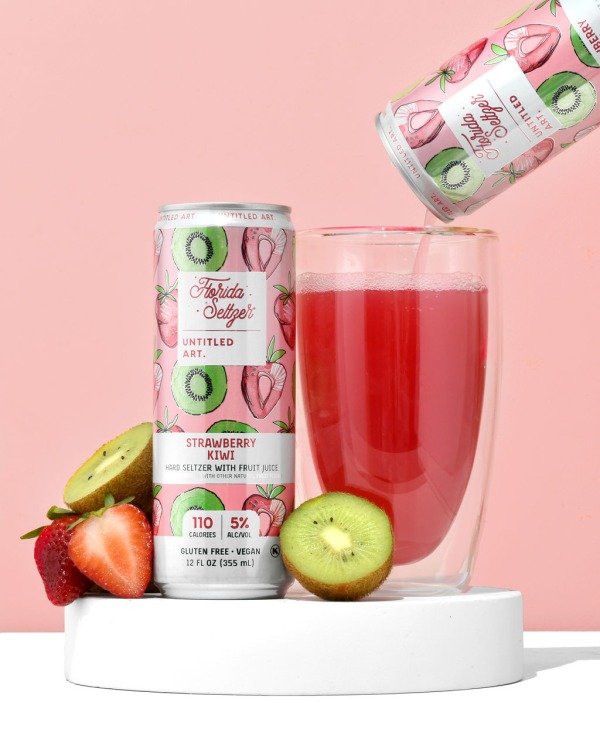 Florida Seltzer Strawberry Kiwi